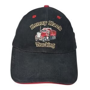 Kenny Mack Trucking Strapback Baseball Cap Black One Size Adjustable The Max Hat